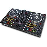 Los mejores  - Numark Party Mix - Controlador de DJ plug-and-play de 2 canales para Serato DJ Lite con tarjeta de sonido incorporada…